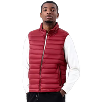 Fournisseur chinois, service OEM, vestes sans manches, vente chaude, coupe-vent, polyester, vêtements de pêche décontractés pour hommes