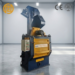 Machine <span class=keywords><strong>de</strong></span> sablage à bande transporteuse en caoutchouc Q32 certifiée CE avec livraison rapide pour le <span class=keywords><strong>nettoyage</strong></span> des boulons, des écrous et des ressorts - Product Image 1