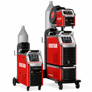 Machine à souder MIG industrielle 5 en 1 sans gaz CO2 à double impulsion pour aluminium, équipement de soudage à fil fourré - Product Image 1