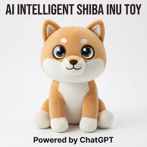 Peluche Premium de <span class=keywords><strong>Shiba</strong></span> Inu con IA, Juguete Interactivo que Habla, Muñeco de Perro, Regalo Sorpresa de Cumpleaños y Navidad, Set al por Mayor, Sorpresa de Desempaque - Product Image 2