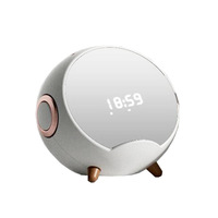 Haut-parleur Bluetooth sans fil Q8, réveil, planète, chargement sans fil, ia, voix intelligente, haut-parleur Bluetooth