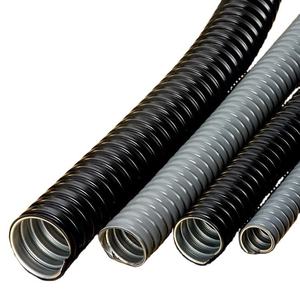 電気ケーブル保護フファブランド用201ステンレス鋼<span class=keywords><strong>PVC</strong></span>コーティングフレキシブルコルゲートコンジットカスタムサイズ - Product Image 3
