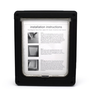 USMILEPET Best Seller Porte pour animaux de compagnie en plastique, accès libre pour chats et chiens, porte avec aimant, porte à clapet pour chat, barrière pour chat et <span class=keywords><strong>chien</strong></span> - Product Image 4