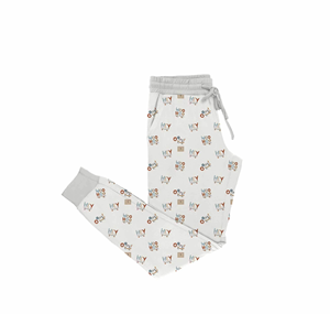Pantaloni da Jogging da Donna con Stampa Floreale e Animalier, Vita Elastica, Comodi e Morbidi in Bambù - Product Image 2