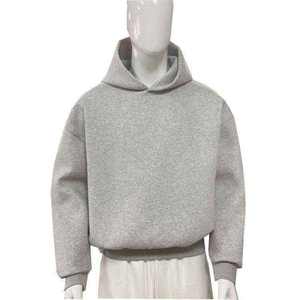 Sudadera con Capucha Extra Grande de Algodón de 400 g/m², Chándal de Lujo, Transpirable, Ligero, Unisex, para Correr - Product Image 5