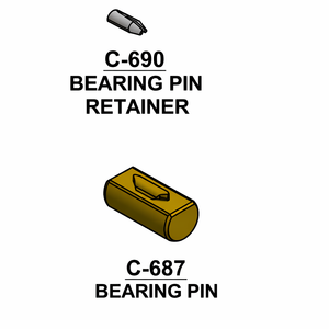 Pièces de rechange robustes en acier forgé pour l'exploitation minière, ensemble de chaîne de coupe 19045 pour mineurs de charbon souterrains - Product Image 3