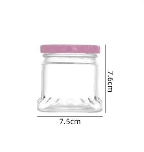 Bouteille en verre Vente en gros 150ml 200ml 280ml 380ml Bouteille en verre vide Bocal en verre pour <span class=keywords><strong>nid</strong></span> d'oiseau avec couvercles à vis prix inférieur - Product Image 1