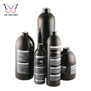 Zx 9Oz 12Oz 16Oz 20Oz 24Oz Pcp Paintball Aluminium Cilinder <span class=keywords><strong>Co2</strong></span> Fles Hpa Tank Tped Perslucht Tank Voor Paintball <span class=keywords><strong>Airgun</strong></span> - Product Image 1