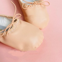 Chaussures en cuir PU à semelle pleine pour filles et femmes, idéales pour la danse et le ballet, vente en gros à prix réduit