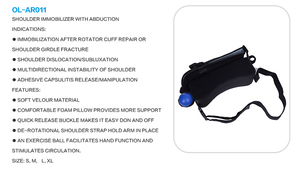Immobilisation d'épaule OL-AR011 avec enlèvement pour l'équipement de réadaptation - Product Image 6