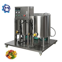 Dehydraterende groente- en fruitmixer, meel- en snoepmixer, continue smaakversterker, automatische poederstrooier met enkele trommel voor kruiden.