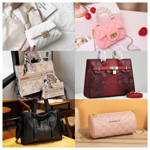 Campuran grosir merek digunakan tas tas bahu wanita Digunakan pakaian modis wanita Tote berbagai macam tas wanita - Product Image 3