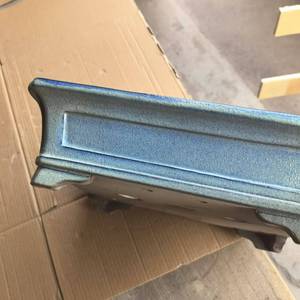 <span class=keywords><strong>Pot</strong></span> à bonsaï en argile violette fait à la main avec double cuisson - Product Image 2