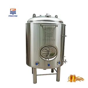 Prix usine en acier inoxydable bbt 1bbl 7bbl 10bbl brite réservoirs réservoir de bière brillante