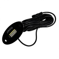 KINGSHOW Éclairage LED RGBW universel à 8 modules, contrôlé par application, étanche IP68, 36W, pour véhicules tout-terrain