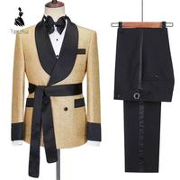 Blazer Formal Híbrido Británico-Coreano YZ, Elegante y Moderno, para Actividades Empresariales, Bodas, Ceremonias y Banquetes