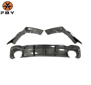 Nuovo Diffusore Labbro Paraurti Posteriore Stile FD di Alta Qualità in Fibra di Carbonio per <span class=keywords><strong>Audi</strong></span> RS6 C8 <span class=keywords><strong>A6</strong></span> <span class=keywords><strong>Avant</strong></span> Wagon 2019-2021 - Product Image 5