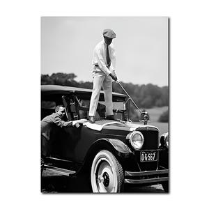 Vente en gros <span class=keywords><strong>de</strong></span> photos <span class=keywords><strong>de</strong></span> voitures vintage GOLF ANTIQUE, décoration murale imprimée <span class=keywords><strong>de</strong></span> photographies anciennes - Product Image 6