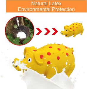 Giocattolo per Cani 2025 Classico Ecologico in Lattice Naturale di Gomma, con Suono di Grugnito di Maiale - Product Image 4