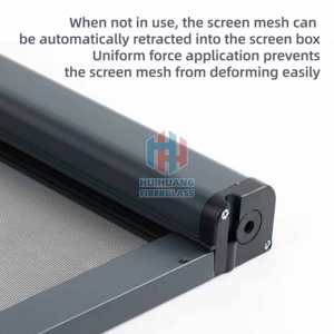 Mosquitera Retráctil Personalizable con Marco de Aluminio Moderno, Malla de Fibra de Vidrio Lavable, Resistente a Insectos - Product Image 4