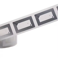 Étiquette RFID passive imprimable HF 80x50mm/50x50mm, autocollant pour suivi bibliothécaire