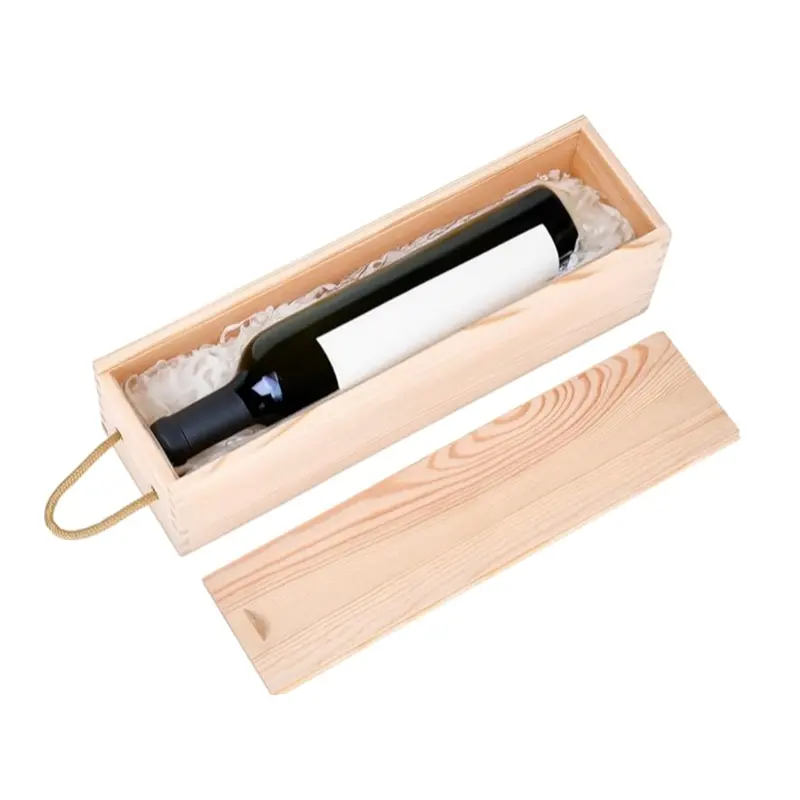 Vente en gros de divers styles de boîtes à vin à tube unique en bois et de boîtes à vin à double tube en bois dans les usines