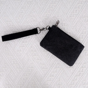 New Washed Canvas Coin Purse Wristlet Small <b>Zip</b> <b>Wallet</b> Key Card Holder Casual Mini Clutch Wholesale - Product Image 6