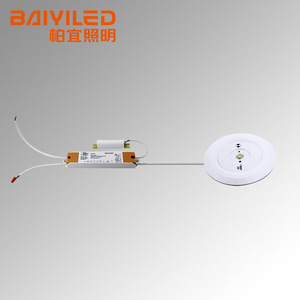 Có Thể Sạc Lại Âm Trần Không Thấm Nước Xuống Ánh Sáng <span class=keywords><strong>Led</strong></span> Bảng Điều Khiển Khẩn Cấp Downlight <span class=keywords><strong>Led</strong></span> Cct - Product Image 3