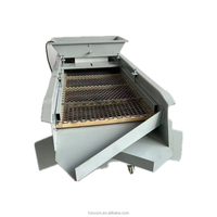 Tamiseur vibrant électrique automatique en acier inoxydable de 2500 mm, machine de tamisage vibrant linéaire pour le tri des céréales, séparateur de riz et de graines