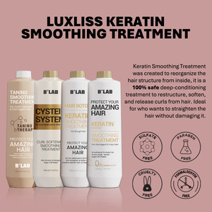 Traitement capillaire au collagène 100% sans formaldéhyde Taninoplastia Nano kératine cheveux kératine brésilienne crème lissante lissante - Product Image 2