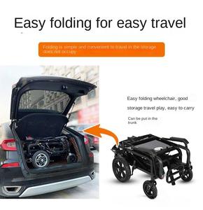 Điện cầm tay điện Xe lăn cho người khuyết tật gấp cầu thang leo núi làm bằng hợp kim nhôm lithium pin Powered - Product Image 5