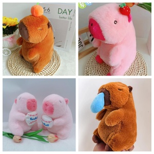 Nhà máy 8 inch 20-25cm cần cẩu máy bán hàng tự động capybara capibaras kapybara peluches Claw Máy động vật sang trọng Đồ chơi nhồi bông - Product Image 4