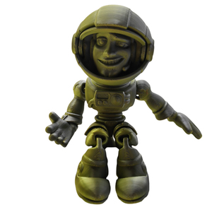 Hoge Kwaliteit Op Maat Gemaakt 3d Geprinte Hars Astronaut Model Trendy Luchtvaart Beeldje Nieuwigheid & Gag Speelgoed - Product Image 1