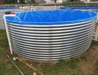 Rouleau de bâche enduit de PVC 500gsm 630SM personnalisé pour le prix du réservoir d'eau agricole d'étang à poissons