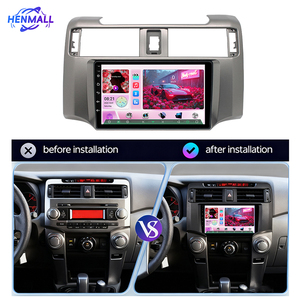 Qualcomm Snapdragon 9 pouces 128G IPS écran autoradio Android lecteur <span class=keywords><strong>DVD</strong></span> de voiture pour Toyota 4-Runner + XP puissance haut de gamme avec 4G - Product Image 5