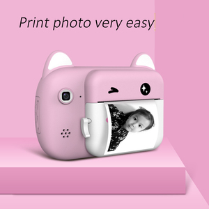 Appareil photo numérique pour enfants 32 Go OEM avec écran HD miniature, projection vidéo 1080P, jouets, cadeaux pour bébés - Product Image 4