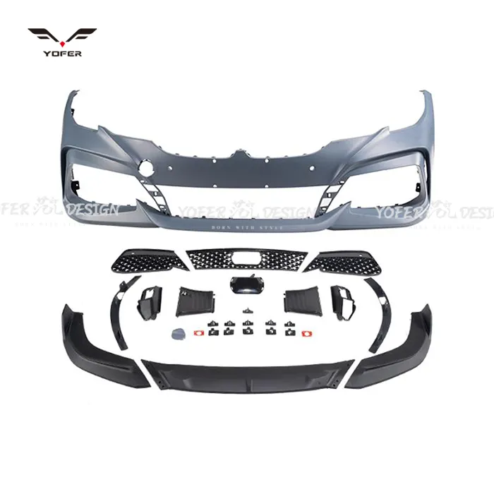 YOFER G20 28 Bumper Depan Sekop Lip Diffuser Bagian Mobil Bodykit Bumper Depan untuk BMW3