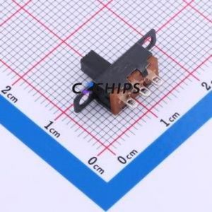 HX SS12F15G5 Slide Switch Through hole Component (THT) Switch Single Pole Double Throw Rectangle Pin Header PC Pin 19.5mm - Product Image 2