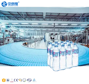 2000BPH Fully Automatic Complete PET Bottled Drinking Mineral Water Filling Line with 3 in 1 bottling machine