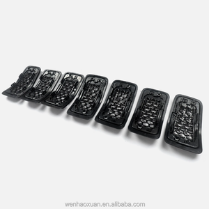 Set 7 Pezzi Inserti Griglia Anteriore per <span class=keywords><strong>Cherokee</strong></span> 2019+ <span class=keywords><strong>Nero</strong></span> Lucido 6AZ88XS9AB 6AZ88XS9 60931400 - Product Image 4
