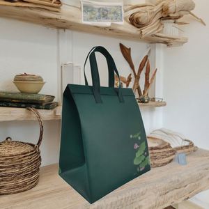 Bolsa Térmica Personalizada, Bolsa Aislante de Calor, Bolsa de Refrigeración Desechable Portátil para Entrega de Alimentos, Color No Tejido - Product Image 1