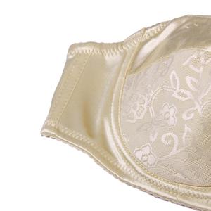 Soutien-gorge spécial beige forme de poitrine en silicone fausse mastectomie 40 une pièce coton tissé respirant push-up sans fil type de fermeture à crochet - Product Image 5