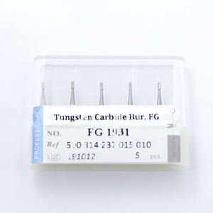 FG1931 CE ISO Tốc Độ Cao Cắt Kim Loại Nha Khoa Tungsten <span class=keywords><strong>Carbide</strong></span> BUR ISO 500 314 237 015 010 - Product Image 1