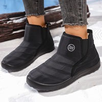 Nouvelles bottes d'hiver pour femmes, à tige haute, épaisses, à semelle épaisse, confortables et résistantes au froid
