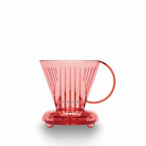 Cafetera de Inmersión Especializada de Alta Calidad, Translúcida, Rosa, Trapezoidal, Libre de BPA, para Salas VIP, Venta al Por Mayor - Product Image 1