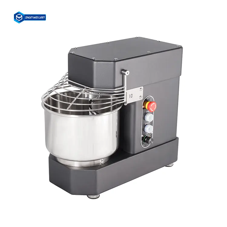 Peralatan Toko Roti 4Kg-100Kg Mixer Kue Pizza Mixer Roti Mesin Spiral Mixer Adonan Spiral