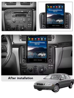 Sistema Multimedia para Auto Tesla 8+128G para Volvo S80 1998-2006, Radio AM FM, Grabador de Video, Carplay+auto, GPS, BT, Android
