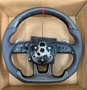 Volante de Fibra de Carbono Personalizado y Mejorado GZYLC para <span class=keywords><strong>Audi</strong></span> A3 A4 A5 A6 C6 C7 C8 S4 S5 S6 B7 B8.5 B8 B9 - Product Image 5
