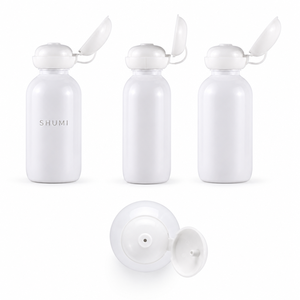 Botella de Plástico PET Boston con Tapa Abatible de 100ml y 500ml para Crema Contorno de Ojos, Loción Corporal, Champú, Gel de Ducha, Envases Cosméticos al por Mayor - Product Image 4