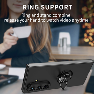 Étui de luxe antichoc en PC rigide avec anneau métallique rotatif à 360° et support pour <span class=keywords><strong>Samsung</strong></span> <span class=keywords><strong>Galaxy</strong></span> Z Fold 8 7 6 5 <span class=keywords><strong>4</strong></span> Z Flip 7 6 5 - Product Image 4